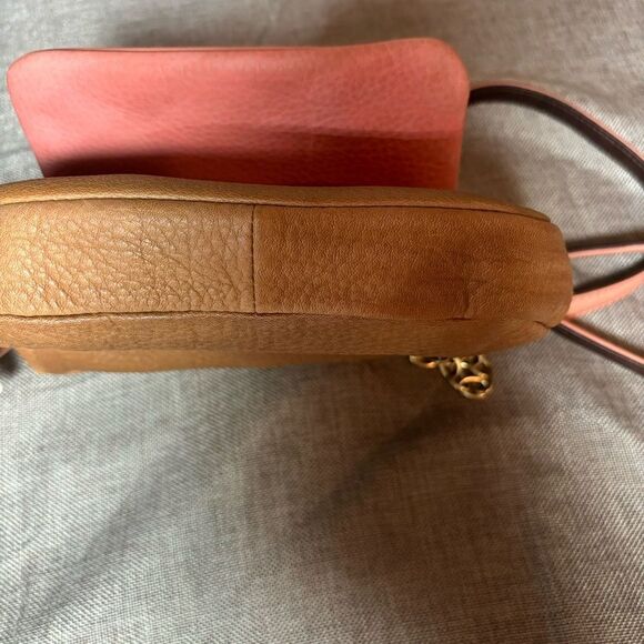 Pilcro and the Letterpress Pebble Leather Tan Crossbody bag - Picture 7 of 16